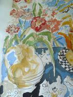 Modern British , Bloomsbury Group L/E Still Life Print- Indistinctly Signed (7 of 7) Modern British , Bloomsbury Group L/E Still Life Print- Indistinctly Signed (7 of 7)