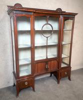 Edwardian Carved Mahogany Display Cabinet / China Cabinet (2 of 13) Edwardian Carved Mahogany Display Cabinet / China Cabinet (2 of 13)