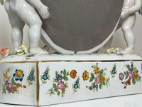Pair of Small Dresden Victorian Style Porcelain Cherub Table Mirrors (40 of 60) Pair of Small Dresden Victorian Style Porcelain Cherub Table Mirrors (40 of 60)