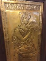Art Nouveau Brass Plaque “ Pandora” (2 of 6) Art Nouveau Brass Plaque “ Pandora” (2 of 6)