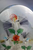 A Rare & Fine Stourbridge Type Glass Bird Fountain Frigger Under Dome C.19thc (7 of 9) A Rare & Fine Stourbridge Type Glass Bird Fountain Frigger Under Dome C.19thc (7 of 9)