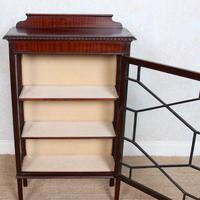 Glazed Bookcase Edwardian Astragal Display Cabinet Mahogany (8 of 11) Glazed Bookcase Edwardian Astragal Display Cabinet Mahogany (8 of 11)