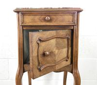 French Walnut and Marble Bedside Cupboard (6 of 9) French Walnut and Marble Bedside Cupboard (6 of 9)