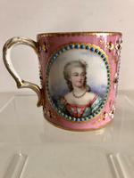 French Sevres Porcelain Cup Portraits of Louis XV & Mistresses, Circa 1760 (4 of 8) French Sevres Porcelain Cup Portraits of Louis XV & Mistresses, Circa 1760 (4 of 8)