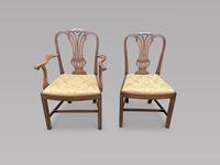 Eight 19thc Chippendale Style Mahogany Dining Chairs (3 of 6) Eight 19thc Chippendale Style Mahogany Dining Chairs (3 of 6)