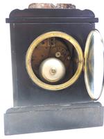 Antique French Slate & Marble Mantel Clock striking 8 day Mantle Clock (8 of 8) Antique French Slate & Marble Mantel Clock striking 8 day Mantle Clock (8 of 8)