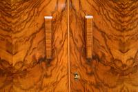1930’s Art Deco Figured Walnut Wardrobe (10 of 12) 1930’s Art Deco Figured Walnut Wardrobe (10 of 12)