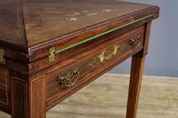 Late Victorian Envelope Card Table (4 of 9) Late Victorian Envelope Card Table (4 of 9)
