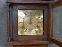 18thc Oak English Longcase Clock - Thomas May Of Witney With Single Hand