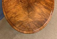 Victorian Burr Walnut Stretcher Table (8 of 13) Victorian Burr Walnut Stretcher Table (8 of 13)