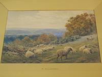 19th Century Watercolour Frederick Williamson Shepherd at Rest With His Flock (2 of 9) 19th Century Watercolour Frederick Williamson Shepherd at Rest With His Flock (2 of 9)