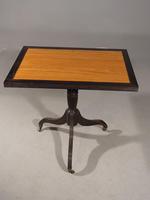 Most Unusual Early 19th Century Ceylonese Satinwood Occasional Table (2 of 5) Most Unusual Early 19th Century Ceylonese Satinwood Occasional Table (2 of 5)