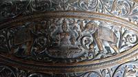 Antique Indian Carved Teak Elephant Table (6 of 6) Antique Indian Carved Teak Elephant Table (6 of 6)