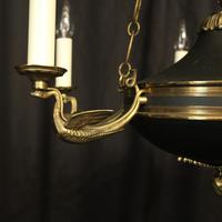 French Gilded Brass Empire 6 Light Antique Chandelier (8 of 10) French Gilded Brass Empire 6 Light Antique Chandelier (8 of 10)