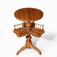 Victorian Walnut Revolving Book Table (5 of 5) Victorian Walnut Revolving Book Table (5 of 5)