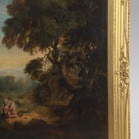 Early 19th Century Large Oil on Canvas of Mother and Children (4 of 4) Early 19th Century Large Oil on Canvas of Mother and Children (4 of 4)