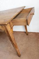 Elm & Pine Farmhouse Table with Side Drawer (6 of 6) Elm & Pine Farmhouse Table with Side Drawer (6 of 6)