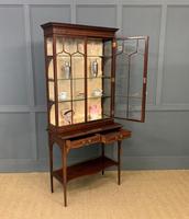 Inlaid Mahogany Display Cabinet by Shapland and Petter (12 of 21) Inlaid Mahogany Display Cabinet by Shapland and Petter (12 of 21)