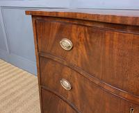 Georgian Flame Mahogany Serpentine Chest of Drawers (10 of 15) Georgian Flame Mahogany Serpentine Chest of Drawers (10 of 15)
