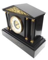 Amazing French Slate 8 Day Striking Mantle Clock (8 of 12) Amazing French Slate 8 Day Striking Mantle Clock (8 of 12)