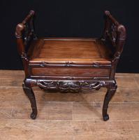 Antique Chinese Stool Hand Carved Piano Circa 1880 (7 of 10) Antique Chinese Stool Hand Carved Piano Circa 1880 (7 of 10)