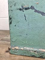 Antique Green Painted Wooden Trunk or Box (9 of 10) Antique Green Painted Wooden Trunk or Box (9 of 10)