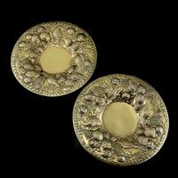 Magnificent Georgian Pair of Solid Silver Gilt Charger / Platter Dishes - George Burrows 1824 (13 of 27) Magnificent Georgian Pair of Solid Silver Gilt Charger / Platter Dishes - George Burrows 1824 (13 of 27)