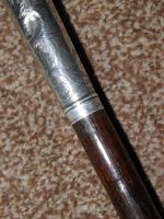 Antique Hallmarked 1916 Repousse Silver Dress / Walking Cane with Vacant Cartouche (4 of 20) Antique Hallmarked 1916 Repousse Silver Dress / Walking Cane with Vacant Cartouche (4 of 20)