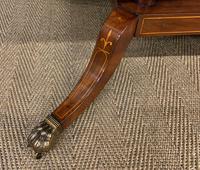 Fine Regency Inlaid Mahogany Library Table (10 of 16) Fine Regency Inlaid Mahogany Library Table (10 of 16)