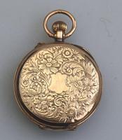 Antique Ladies 9ct Solid Gold Cased Fob Watch & Travelling Watch Holder c.1909 (4 of 7) Antique Ladies 9ct Solid Gold Cased Fob Watch & Travelling Watch Holder c.1909 (4 of 7)