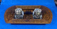 William IV Satinwood & Rosewood Inkstand (4 of 12) William IV Satinwood & Rosewood Inkstand (4 of 12)