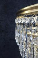 Italian Art Deco Five Tier Crystal Glass Chandelier (5 of 7) Italian Art Deco Five Tier Crystal Glass Chandelier (5 of 7)