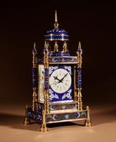 Interesting Chinese Cloisonné & Enamel Mantel Clock (2 of 9) Interesting Chinese Cloisonné & Enamel Mantel Clock (2 of 9)