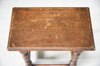 Charles II Style Oak Joint Stool (8 of 12) Charles II Style Oak Joint Stool (8 of 12)