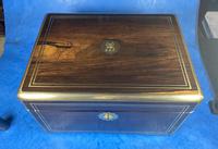 Georgian Rosewood Brassbound Vanity Box (9 of 34) Georgian Rosewood Brassbound Vanity Box (9 of 34)