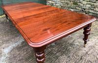 Very Large Victorian Mahogany Extending Dining Table (3 of 16) Very Large Victorian Mahogany Extending Dining Table (3 of 16)