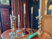19th Century Wooden Turned Candlesticks (7 of 8) 19th Century Wooden Turned Candlesticks (7 of 8)