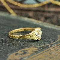 The Late Victorian Spencer of Charlotte 1892 Four Diamond Memory Ring (4 of 10) The Late Victorian Spencer of Charlotte 1892 Four Diamond Memory Ring (4 of 10)