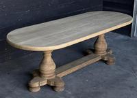 Large French Bleached Oak Monastery Dining Table (4 of 18) Large French Bleached Oak Monastery Dining Table (4 of 18)