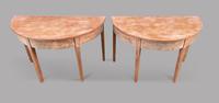 Pair of Late Georgian Bleached Console Tables (2 of 4) Pair of Late Georgian Bleached Console Tables (2 of 4)