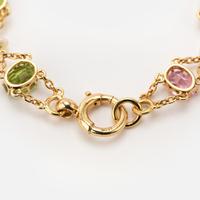 Antique Edwardian Pink Tourmaline Pearl and Peridot Bracelet Circa 1900’s (4 of 8) Antique Edwardian Pink Tourmaline Pearl and Peridot Bracelet Circa 1900’s (4 of 8)