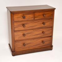 Antique Victorian Mahogany Chest of Drawers Antique Victorian Mahogany Chest of Drawers