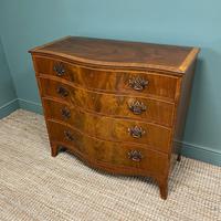 Stunning Georgian Mahogany Antique Serpentine Front Chest of Drawers (5 of 10) Stunning Georgian Mahogany Antique Serpentine Front Chest of Drawers (5 of 10)