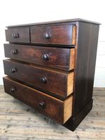 Victorian Oak Straight Front Chest of Drawers (6 of 7) Victorian Oak Straight Front Chest of Drawers (6 of 7)