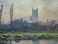 St Johns College, Cambridge 'John Henry Leonard' (1834-1904) Landscape Painting (3 of 12) St Johns College, Cambridge 'John Henry Leonard' (1834-1904) Landscape Painting (3 of 12)