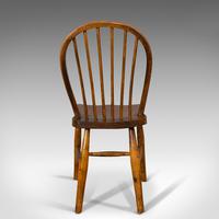 Antique Stick Back Chair, English, Elm, Beech, Station Seat, Victorian c.1870 (10 of 12) Antique Stick Back Chair, English, Elm, Beech, Station Seat, Victorian c.1870 (10 of 12)