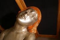Large Art Deco Female Sculpture Floor Lamp, after Auguste Moreau signed (11 of 11) Large Art Deco Female Sculpture Floor Lamp, after Auguste Moreau signed (11 of 11)