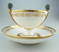 Extremely Rare Dihl / Old Paris Porcelain Bowl & Saucer c.1795 (3 of 11) Extremely Rare Dihl / Old Paris Porcelain Bowl & Saucer c.1795 (3 of 11)