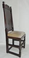 Pair of Jacobean High Back Oak Chairs (5 of 8) Pair of Jacobean High Back Oak Chairs (5 of 8)
