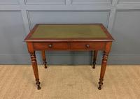 Victorian Mahogany 2 Drawer Writing Table (9 of 13) Victorian Mahogany 2 Drawer Writing Table (9 of 13)